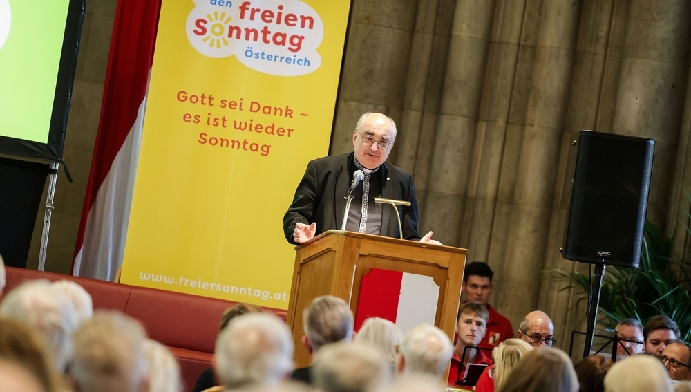 Festakt zum 25-Jahr-Jubiläum der 'Allianz für den freien Sonntag Österreich' im Wiener Rathaus, 1.10.2026