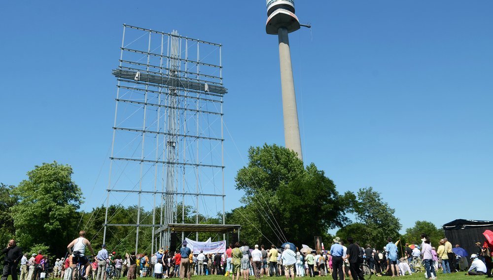 Papstkreuz im Wiener Donaupark