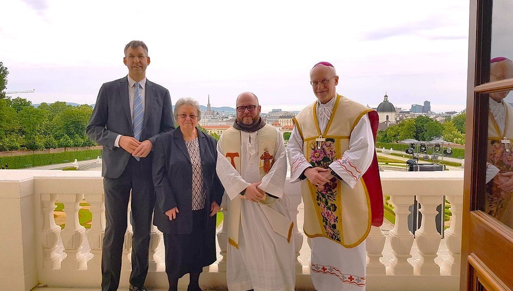 Dankgottesdienst im Wiener Belvedere zum 70. Jahrestag der Unterzeichnung des Staatsvertrags