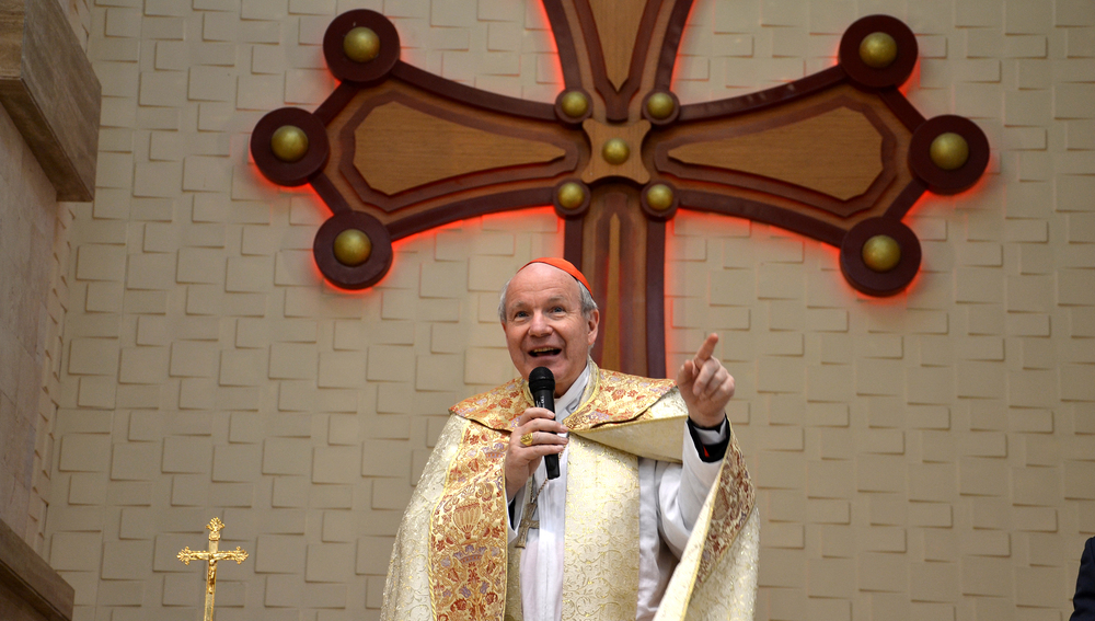 Kardinal Schönborn im Irak