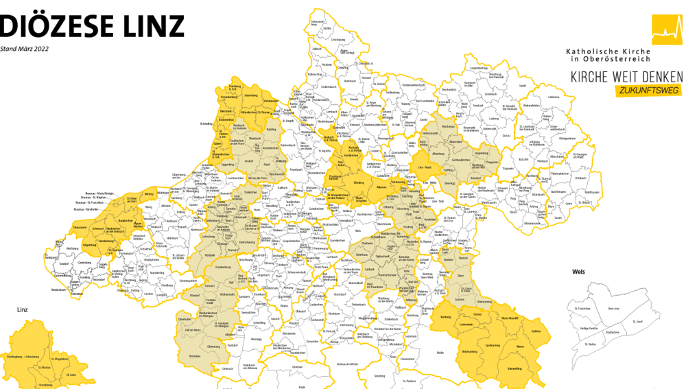 Pfarrgemeinden Oberösterreich