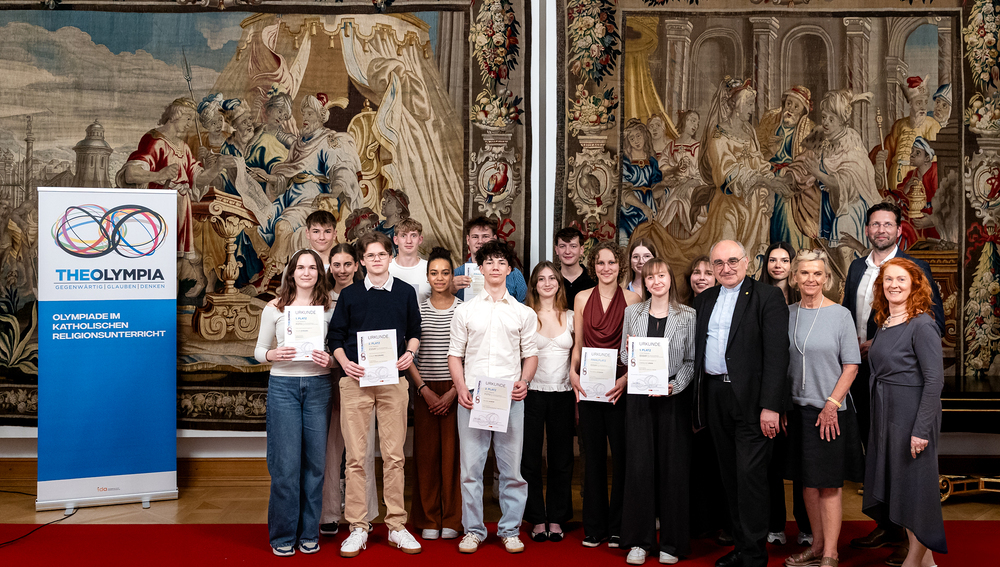 Sieger der Religionsolympiade 2025 geehrt 