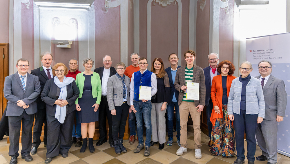 Verleihung des kirchlichen Umweltpreises mit Bischof Alois Schwarz am 26.1.2024
