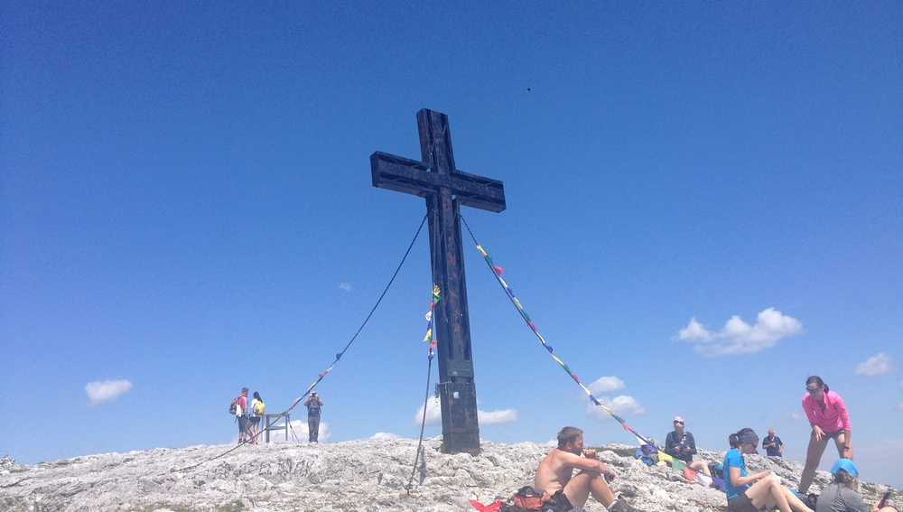 Gipfelkreuz, Berg, Sommer, Urlaub