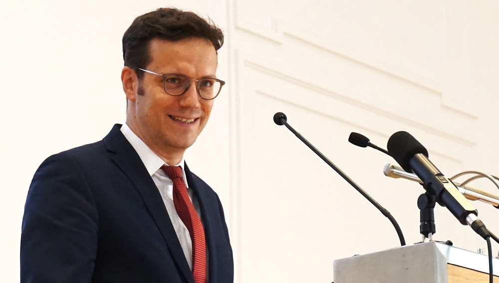 Obmann der 'Salzburger Hochschulwochen' bei der Eröffnung am 1. August 2022