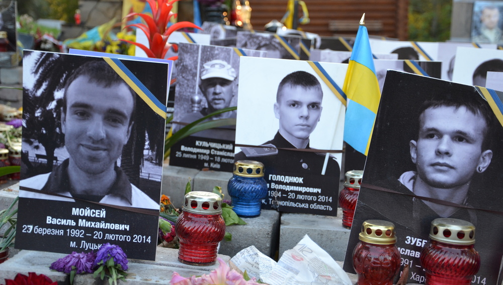 Kiew: Gedenkstätte für Maidan-Opfer