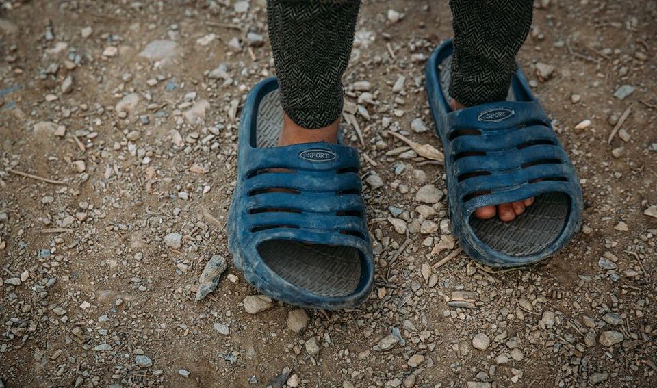Im Flüchtlingslager Moria auf Lesbos