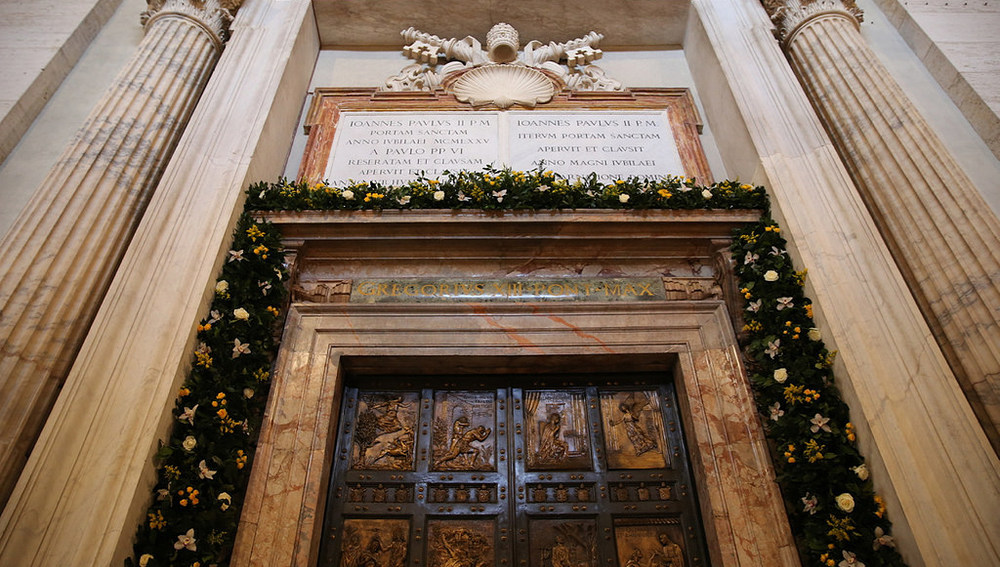 Heilige Pforte im Petersdom