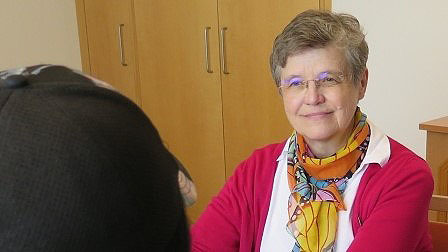 Sr. Maria Schlackl vom Verein 'Solwodi'