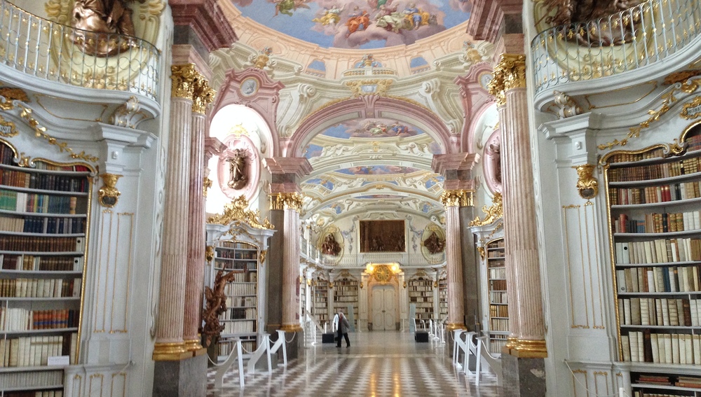Bibliothek in Stift Admont