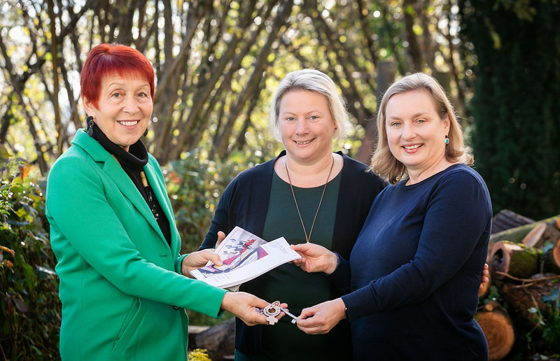 v.l.: Anna Pfleger, Ulrike Pacnik-Lueger und Sabine Gollmann