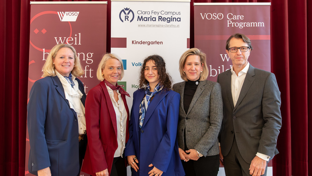 Pressekonferenz zum Start des 'VOSÖ-Care-Programm' der Ordensschulen Österreich