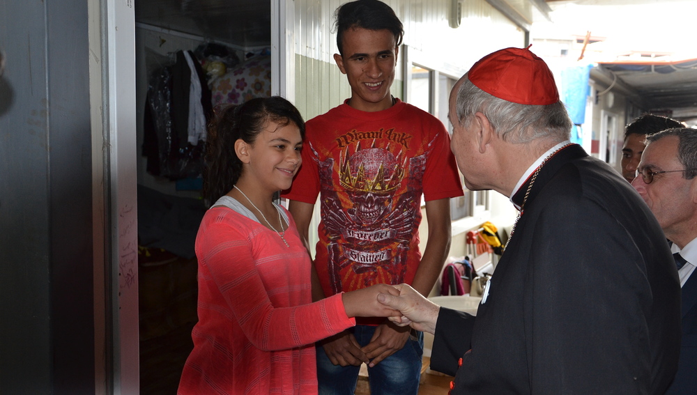 Kardinal Schönborn im Irak