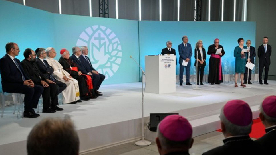Interreligiöses Treffen mit Papst Leo XIV. in Metz