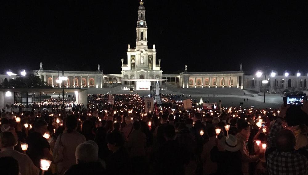 Lichterprozession in Fatima