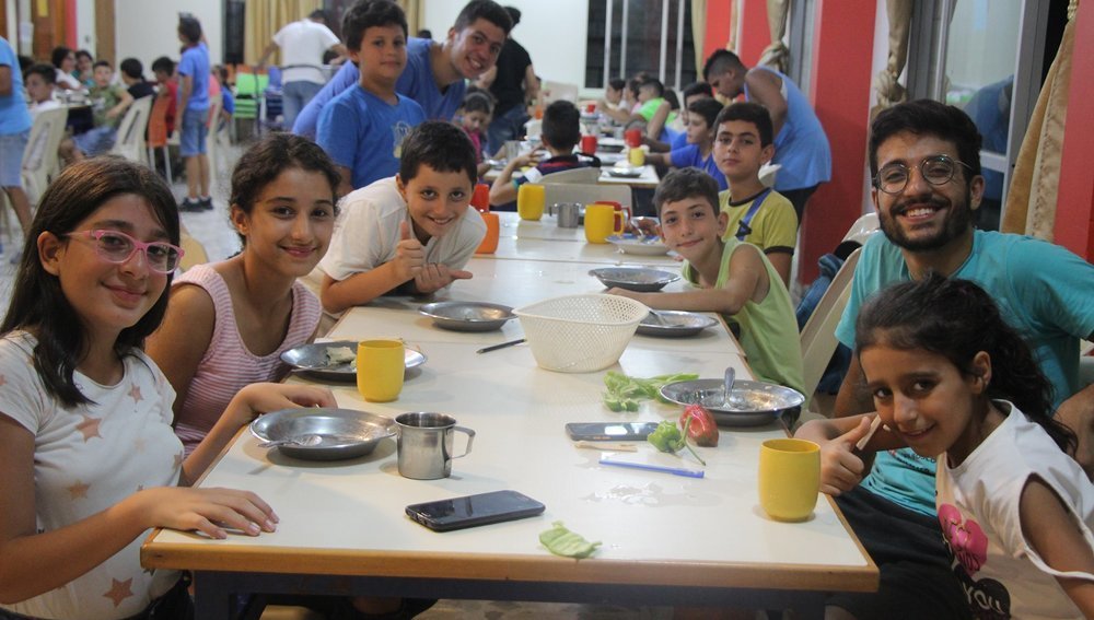 Sommerlager Aleppo Syrien