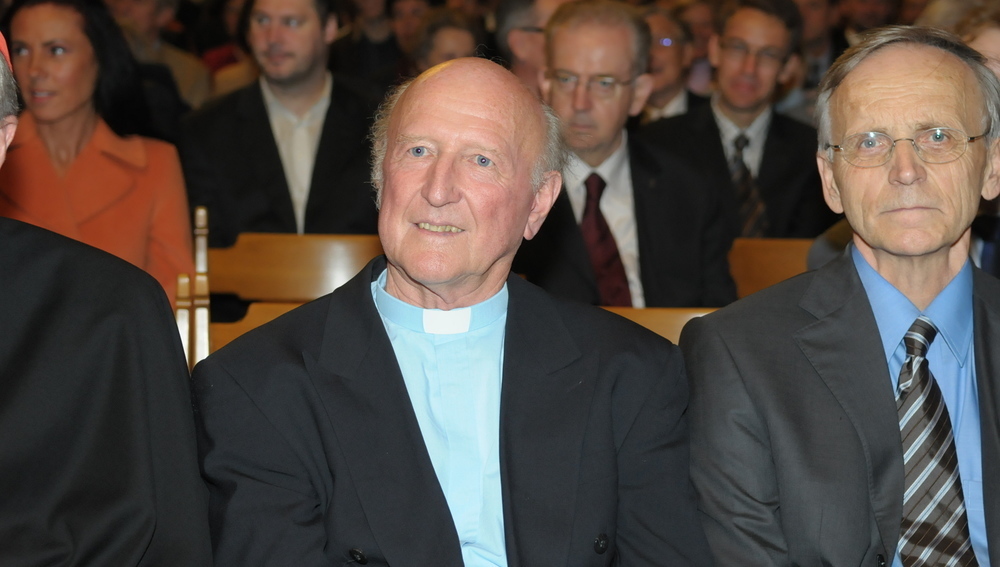 Bischof Fritz Lobinger und Theologe Paul Zulehner