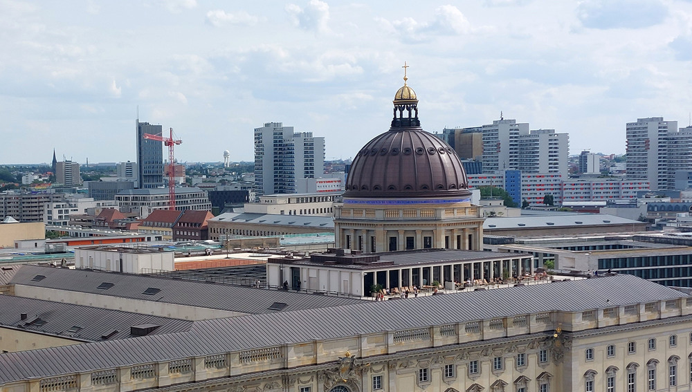 Kuppel des Berliner Stadtschlosses mit Kreuz