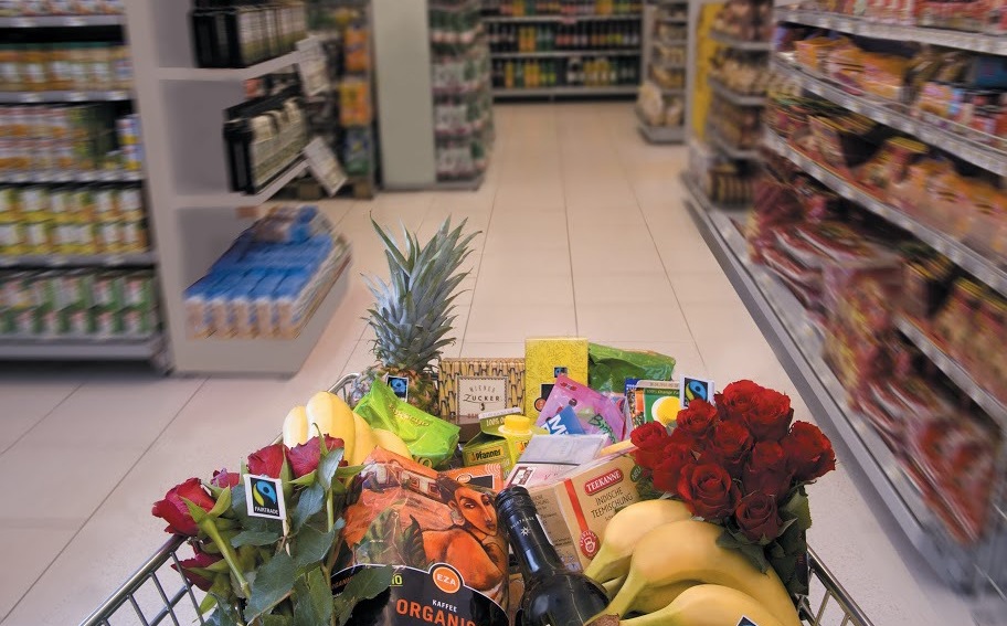 Einkauf von Fairtrade-Produkten