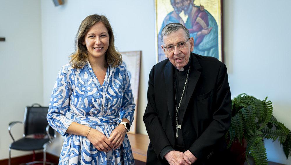 Treffen der österreichischen Kultusministerin mit dem Präfekten des Dikasteriums für die Einheit der Christen am 23. Juni 2025 in Rom