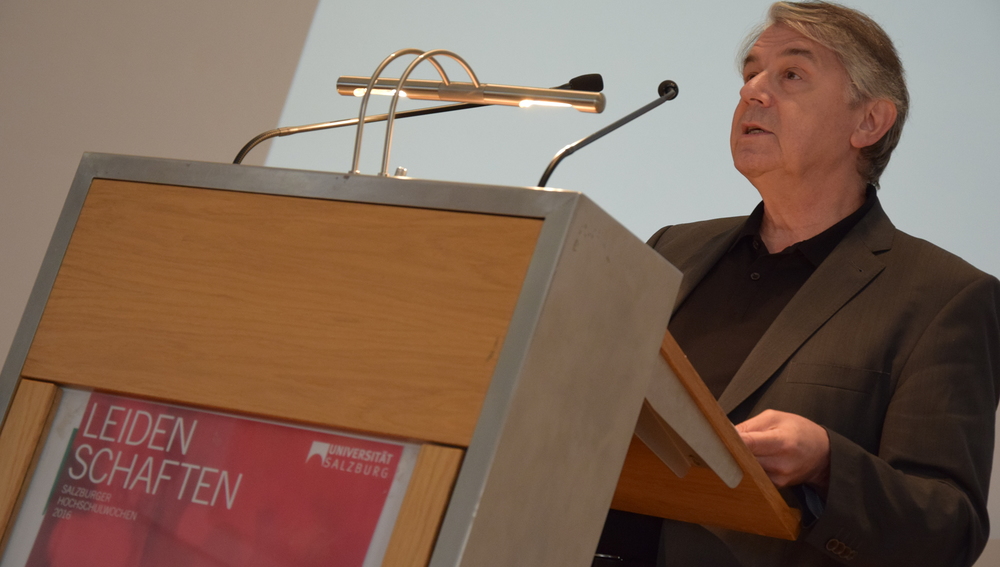 Seit 2009 Intendant des Deutschen Theaters Berlin - Vortragender bei den 'Salzburger Hochschulwochen' am 3. August 2016