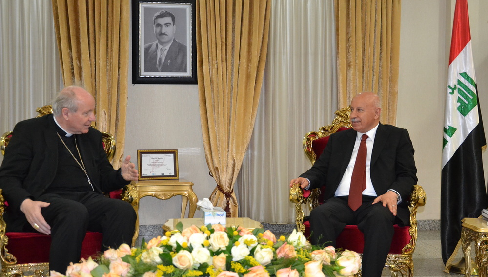 Kardinal Schönborn im Irak