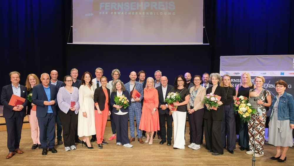 Ausgezeichnete beim 57. Fernsehpreises der Erwachsenenbildung