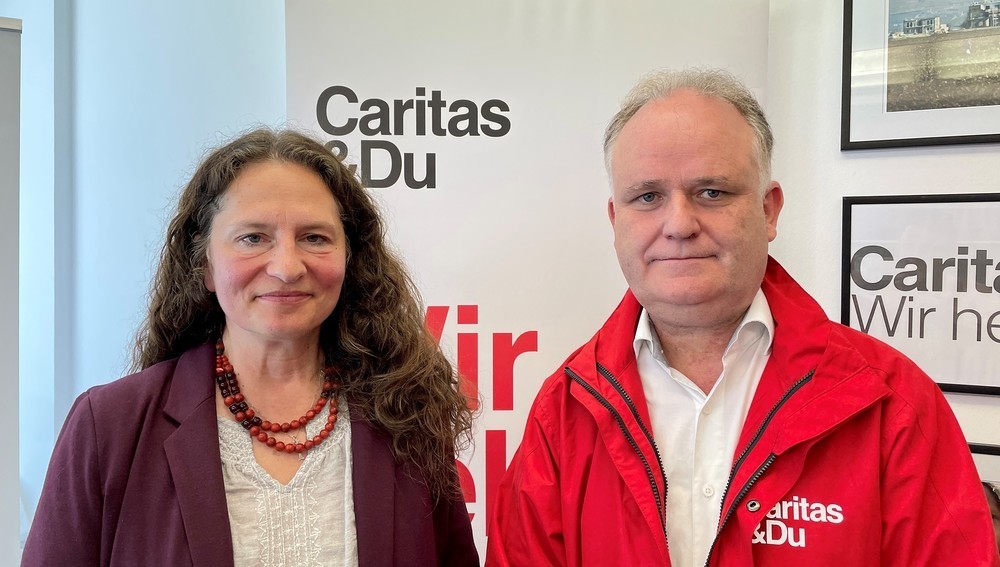 Tetiana Stawnychy bei Mediengespräch in Wien: Caritas konnte bereits 3700 Menschen aus den betroffenen Regionen evakuieren, aber langfristige Folgen der Sprengung noch nicht absehbar
