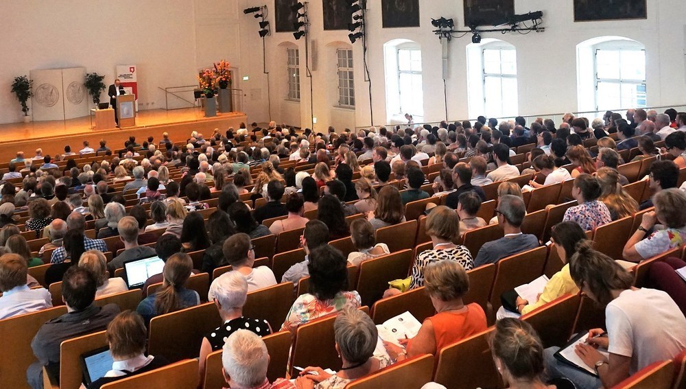 Blick in die Große Aula bei den Salzburger Hochschulwochen