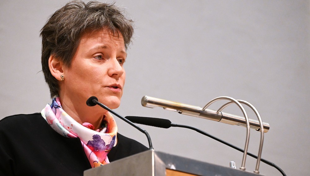 Pastoraltheologin (KU Linz) bei der Laudatio auf Paul M. Zulehner bei der Verleihung des 'Theologischen Preises' der Salzburger Hochschulwochen am 6. August 2025