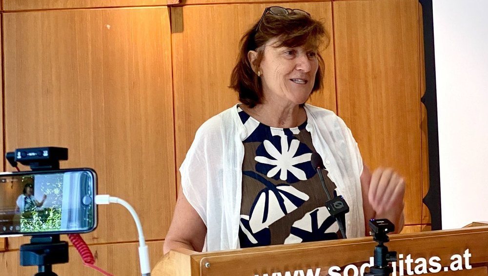 Seelsorgeamtsleiterin der Diözese Gurk-Klagenfurt - Foto aufgenommen am 23. August 2024 bei der Sommertagung des Österreichischen Katholischen Akademikerverbandes im Bildungshaus Sodalitas in Tainach/Tinje
