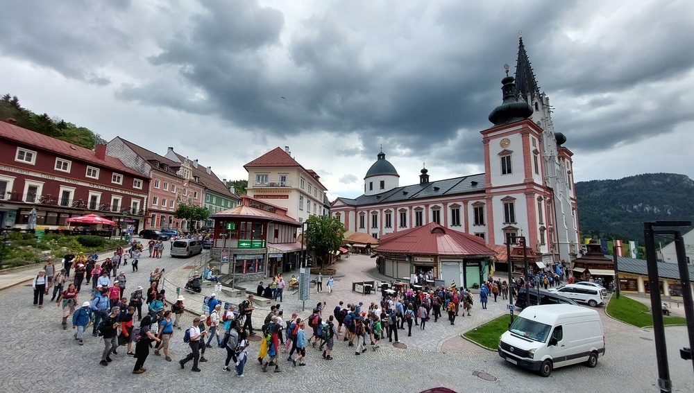 Fußwallfahrer erreichen Mariazell