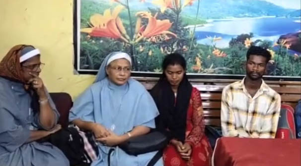 Ordensfrauen in Chhattisgarh bei Festnahme