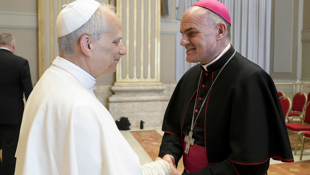 Papst Leo XIV. und Bischof Ivo Muser