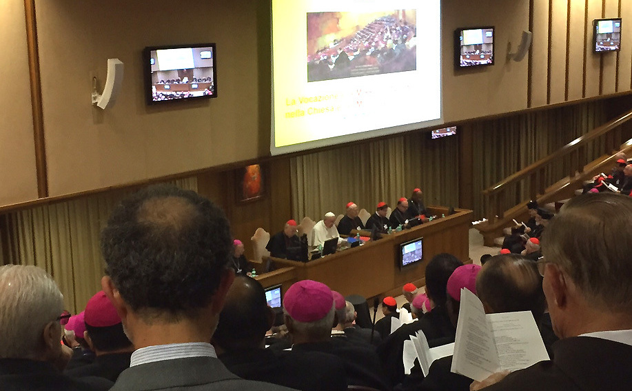 Anfangsgebet der Synode