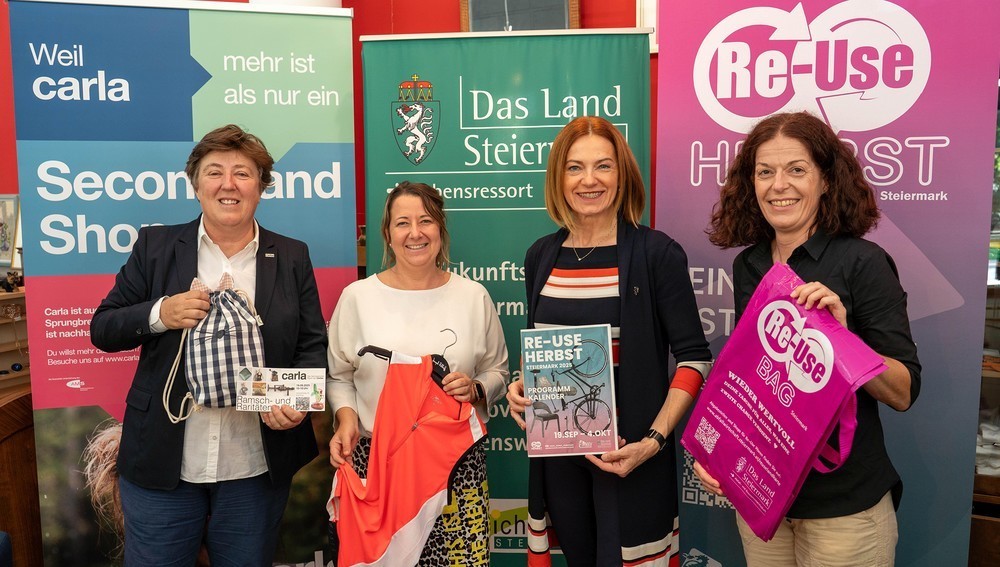 Caritas startet in den Re-Use Herbst Steiermark