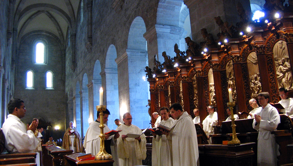 Chorgebet im Stift Heiligenkreuz