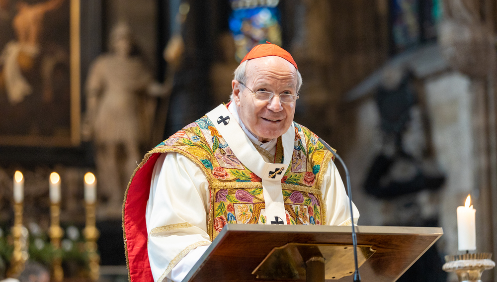 Maria Empfängnis im Wiener Stephansdom mit Kardinal Schönborn (8.12.2022)