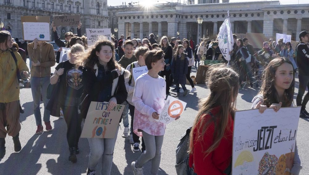 Klimastreik - #FridaysForFuture-Demo in Wien am 01.03.2019