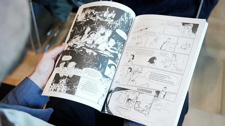 Graphic Novel „Lodzia und Marysia“