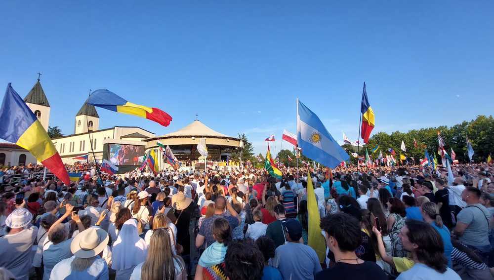 Eröffnung des Mladifest 2025 in Medjugorje