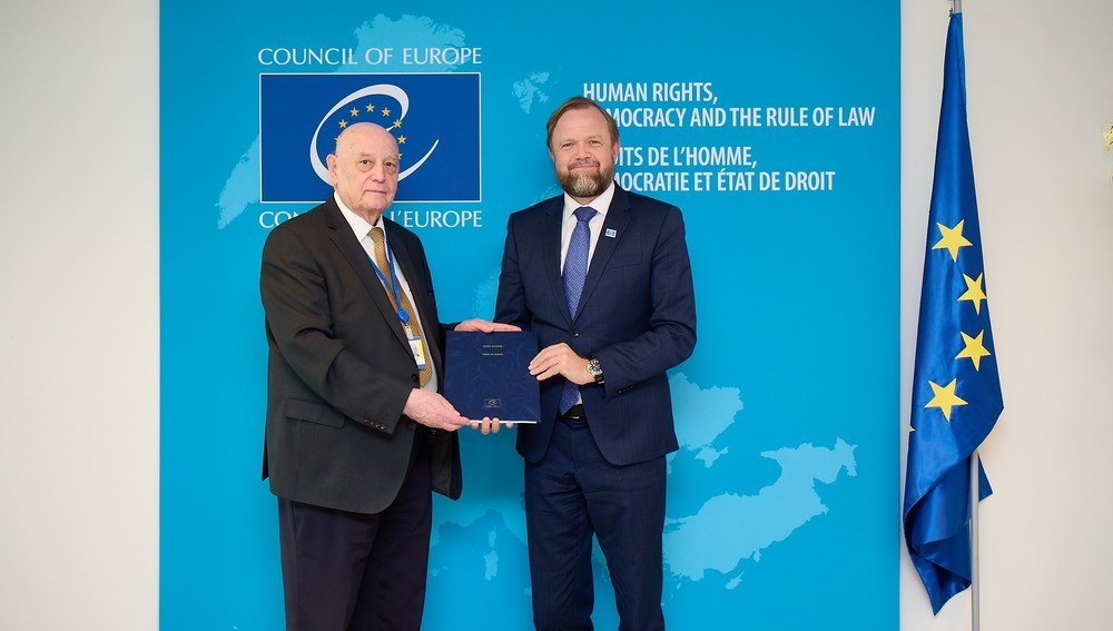 Europarat - Würdigungsdekret für Kolping-Werk