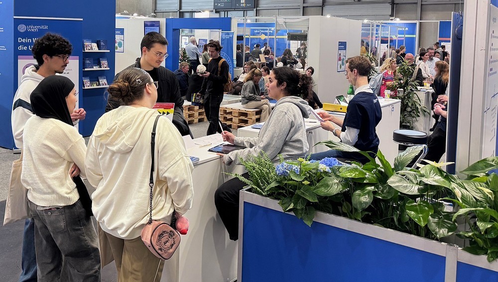 Berufs- und Studieninformationsmesse vom 12. bis 15. März 2026 in der Wiener Stadthalle